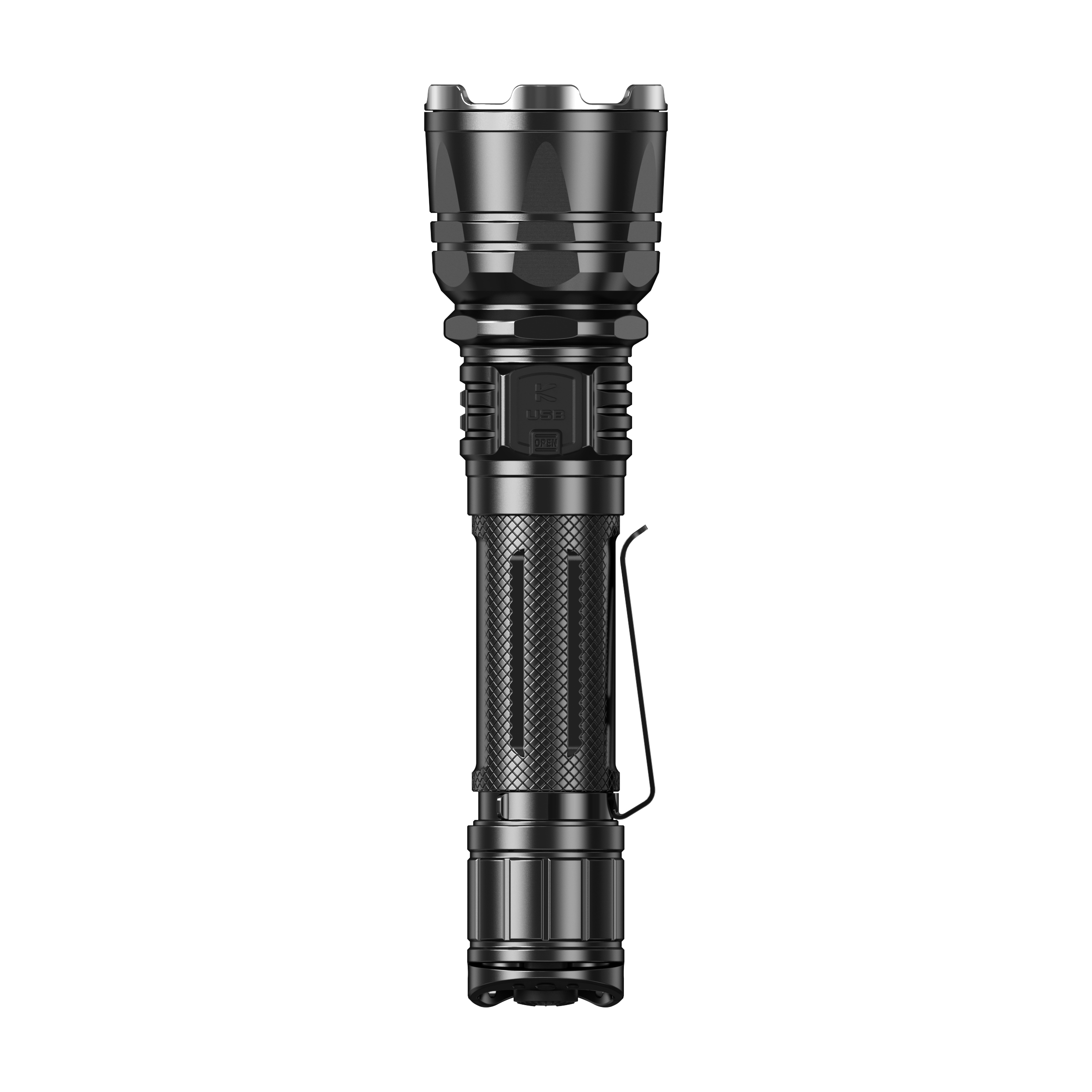 XT12GT PRO Uzun Menzilli Taktik El Feneri - Görsel 1